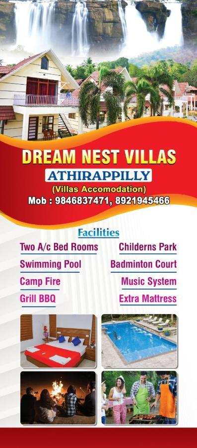 Dream Nest Villas Атирапалли Экстерьер фото